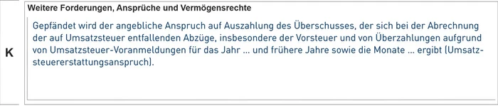 Entwurf_Pfändungsbeschluss_VE1-25_Seite6-1.eps (© IWW Institut) Entwurf_Pfändungsbeschluss_VE1-25_Seite6-1.eps (© IWW Institut)