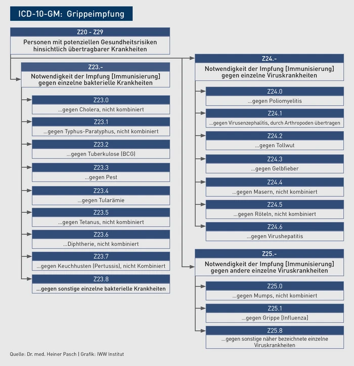 Grafik_ICD-10-GM_ Grippeimpfung.eps (© IWW Institut) Grafik_ICD-10-GM_ Grippeimpfung.eps (© IWW Institut)